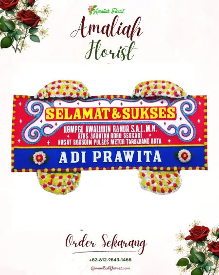 Papan Bunga Ucapan Selamat Jambesari Darus Sholah